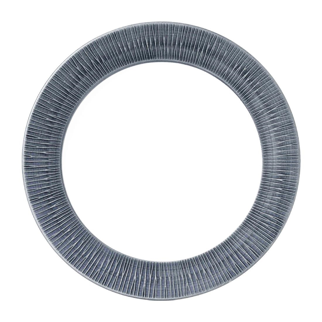 FD813 Churchill Bamboo Spinwash Footed Plates Mist 305mm (Pack of 12) JD Catering Equipment Solutions Ltd