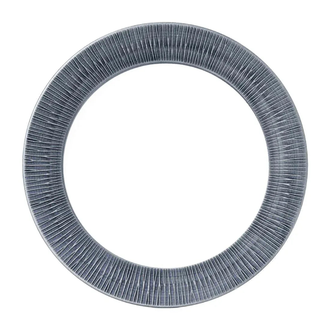 FD813 Churchill Bamboo Spinwash Footed Plates Mist 305mm (Pack of 12) - JD Catering Equipment Solutions Ltd