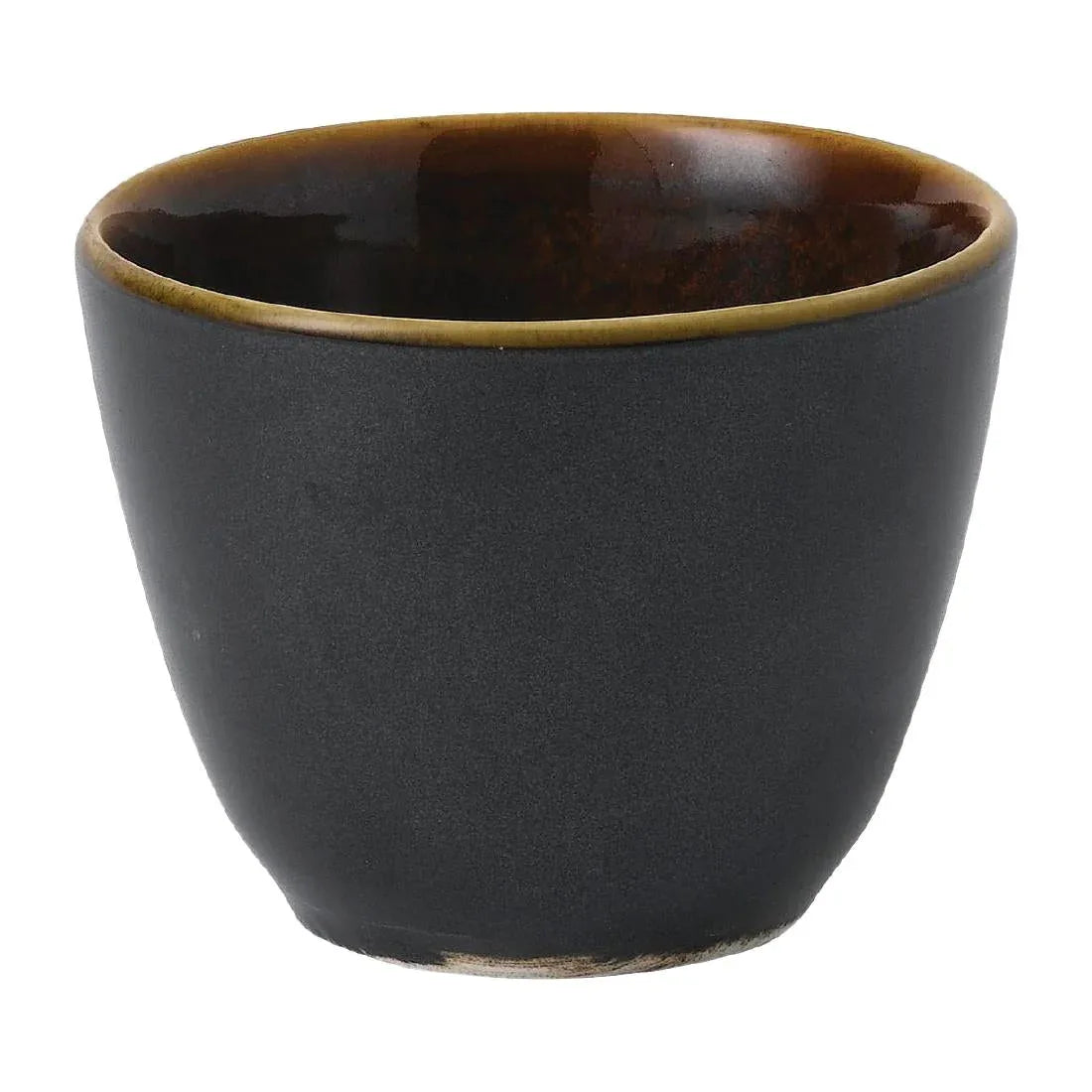 FD816 Churchill Nourish Chip Mug Black Onyx Two Tone 291ml (Pack of 12) - JD Catering Equipment Solutions Ltd