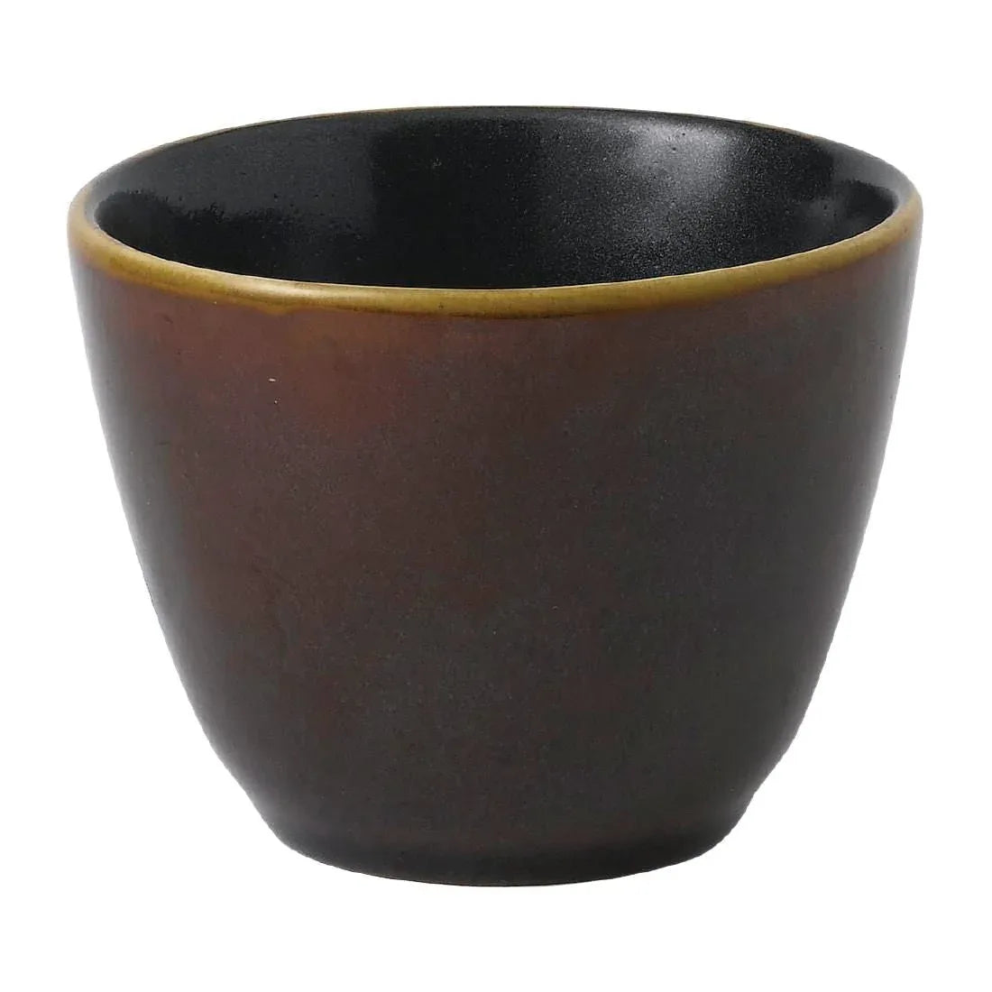 FD819 Churchill Nourish Contour Chip Mug Cinnamon Brown Two Tone 291ml (Pack of 12) - JD Catering Equipment Solutions Ltd
