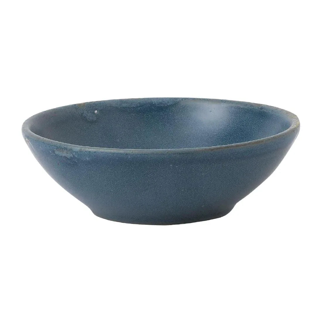 FD824 Churchill Nourish Oslo Contour Shallow Bowl Blue 130mm (Pack of 12) - JD Catering Equipment Solutions Ltd