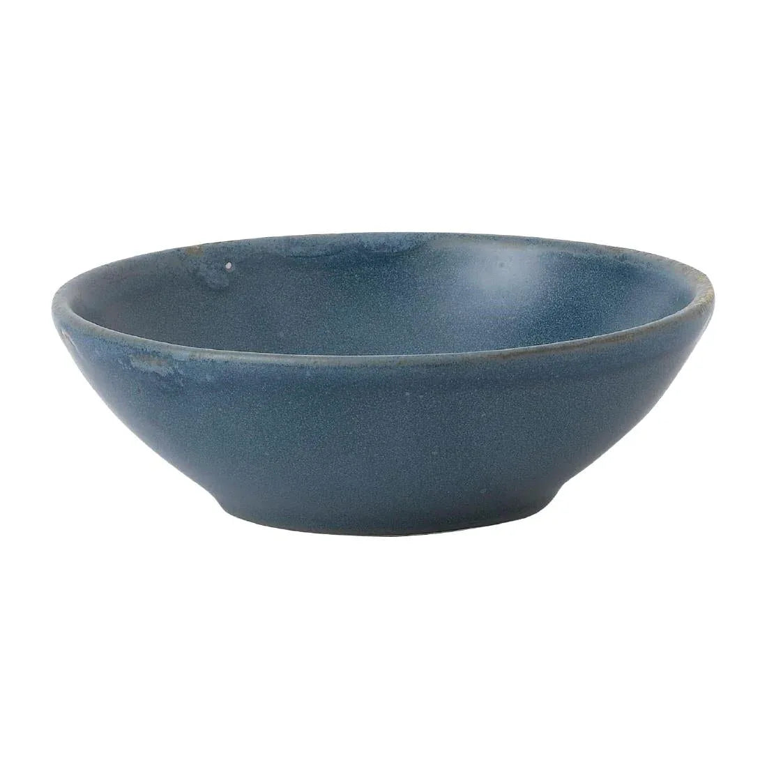FD824 Churchill Nourish Oslo Contour Shallow Bowl Blue 130mm (Pack of 12) - JD Catering Equipment Solutions Ltd