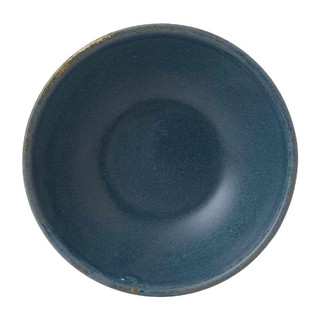 FD824 Churchill Nourish Oslo Contour Shallow Bowl Blue 130mm (Pack of 12) JD Catering Equipment Solutions Ltd