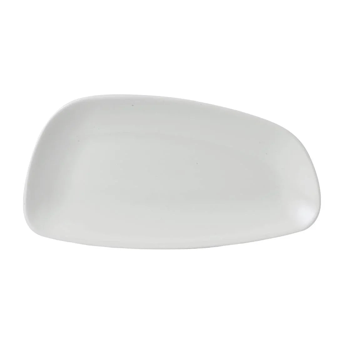 FD833 Churchill Geo Plates White 349x143mm (Pack of 12) - JD Catering Equipment Solutions Ltd