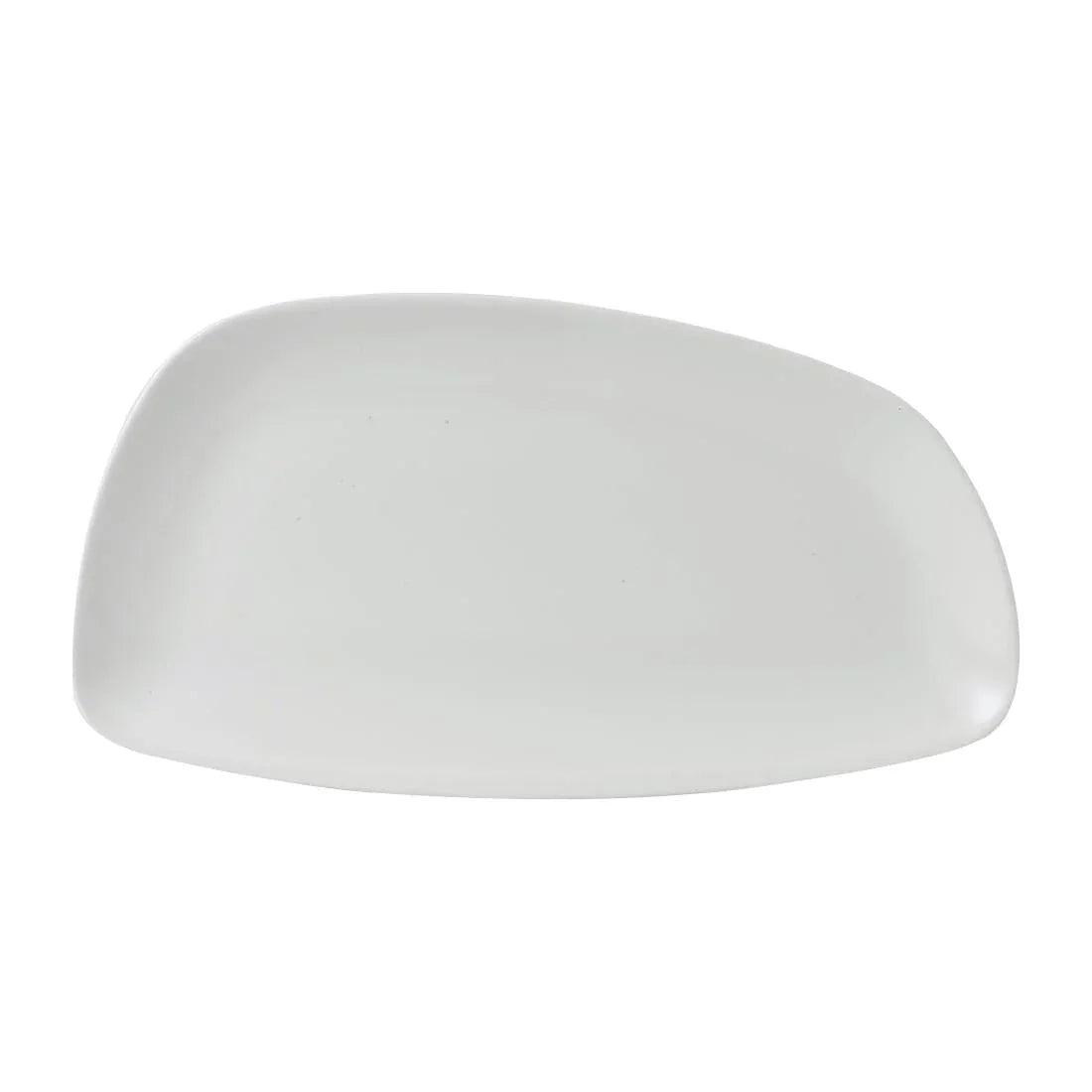 FD834 Churchill Geo Plates White 346x171mm (Pack of 6) - JD Catering Equipment Solutions Ltd