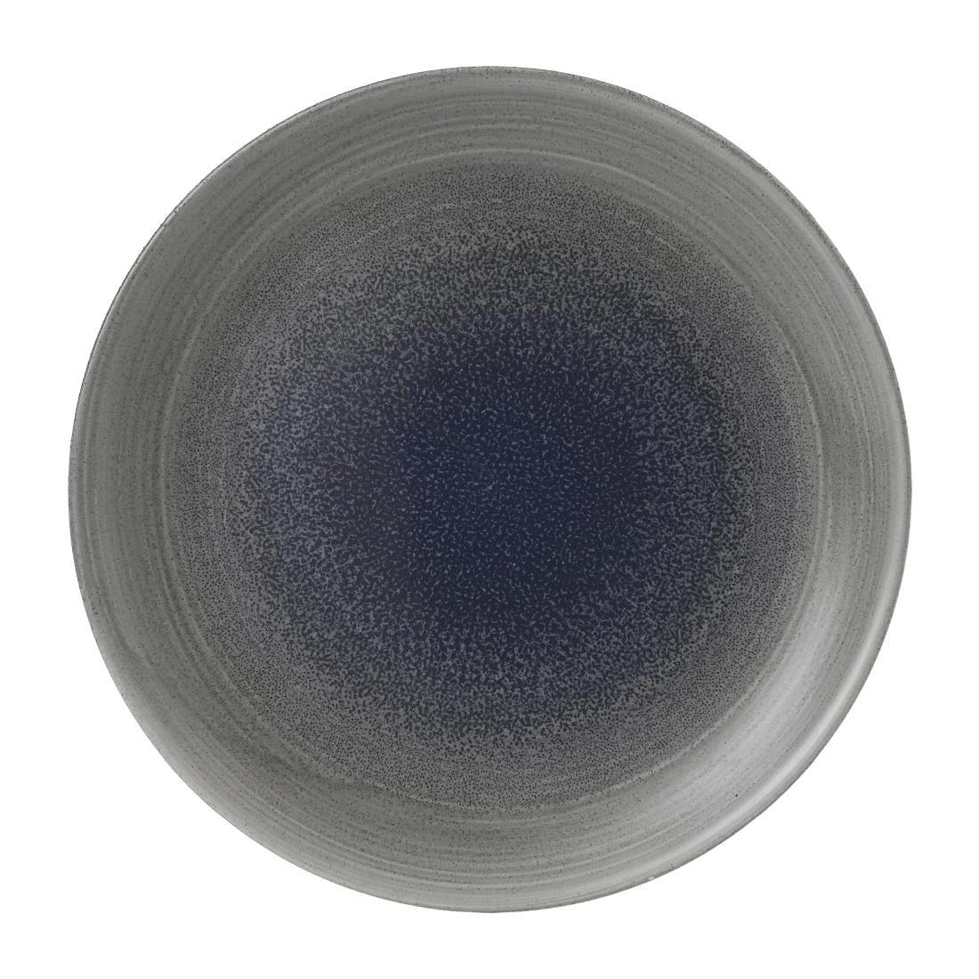 FD852 Churchill Stonecast Aqueous Evolve Coupe Plates Grey 218mm (Pack of 12) - JD Catering Equipment Solutions Ltd