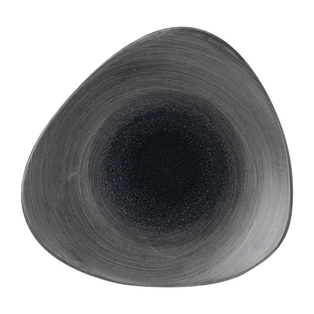 FD856 Churchill Stonecast Aqueous Lotus Plates Grey 254mm (Pack of 12) - JD Catering Equipment Solutions Ltd