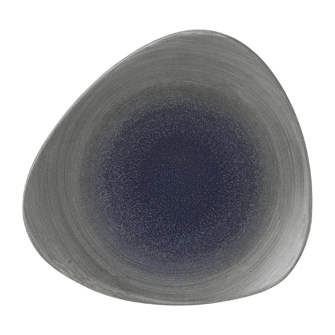 FD859 Churchill Stonecast Aqueous Lotus Plates Grey 229mm (Pack of 12) - JD Catering Equipment Solutions Ltd
