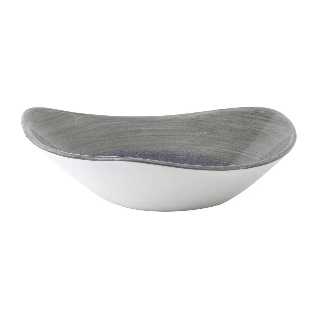 FD861 Churchill Stonecast Aqueous Lotus Bowl Grey 229mm (Pack of 12) - JD Catering Equipment Solutions Ltd