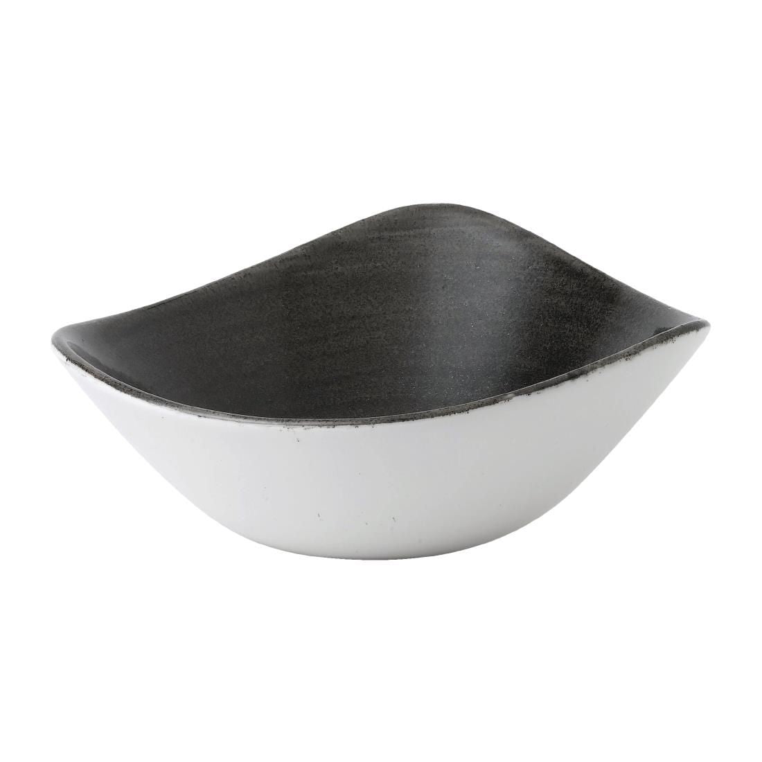FD870 Churchill Stonecast Patina Lotus Bowl Iron Black 178mm (Pack of 12) JD Catering Equipment Solutions Ltd