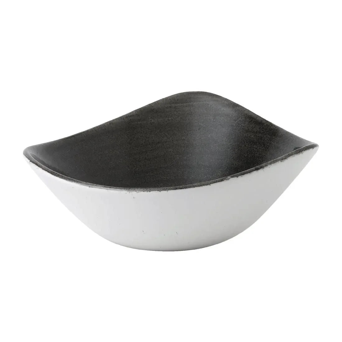 FD870 Churchill Stonecast Patina Lotus Bowl Iron Black 178mm (Pack of 12) - JD Catering Equipment Solutions Ltd
