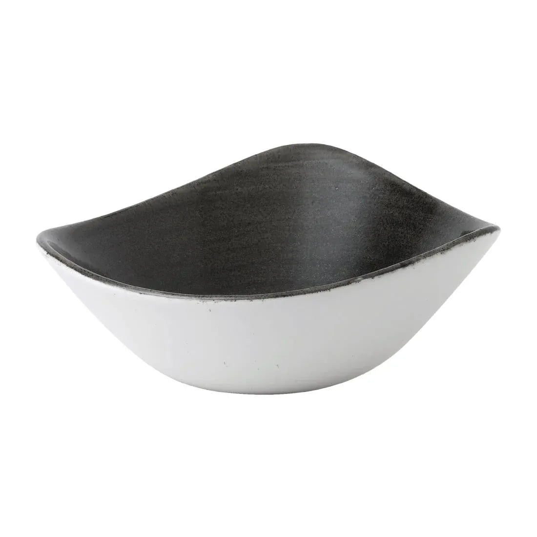 FD870 Churchill Stonecast Patina Lotus Bowl Iron Black 178mm (Pack of 12) - JD Catering Equipment Solutions Ltd