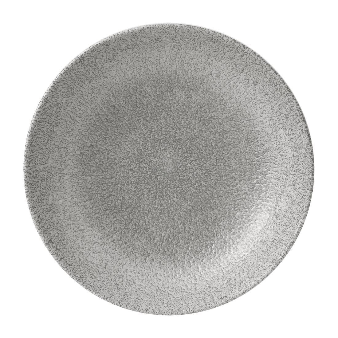 FD878 Churchill RakuEvolve Coupe Bowl Jasper Grey 248mm (Pack of 12) - JD Catering Equipment Solutions Ltd