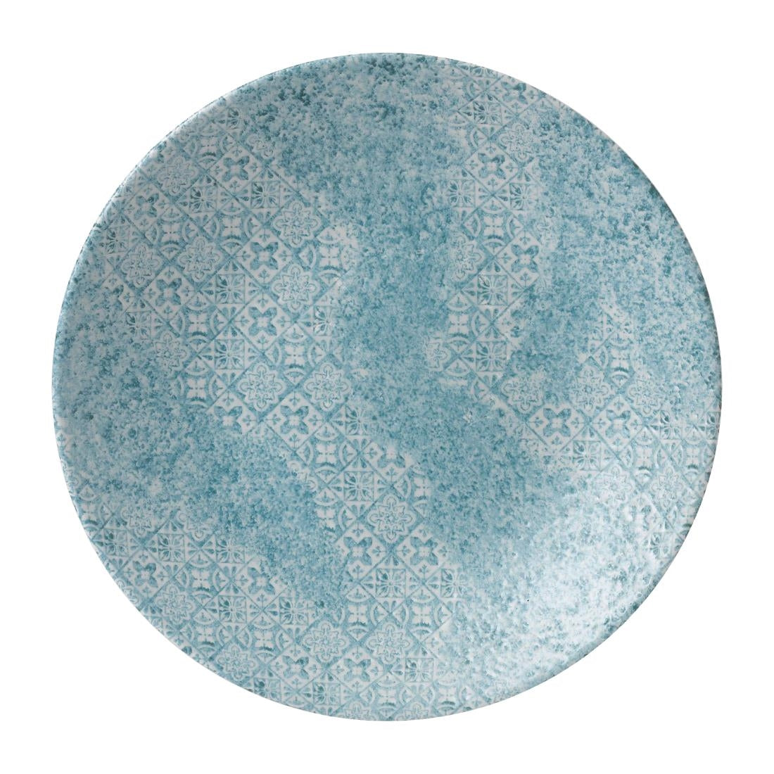 FD897 Churchill Med Tiles Deep Coupe Plates Aquamarine 279mm (Pack of 12) JD Catering Equipment Solutions Ltd