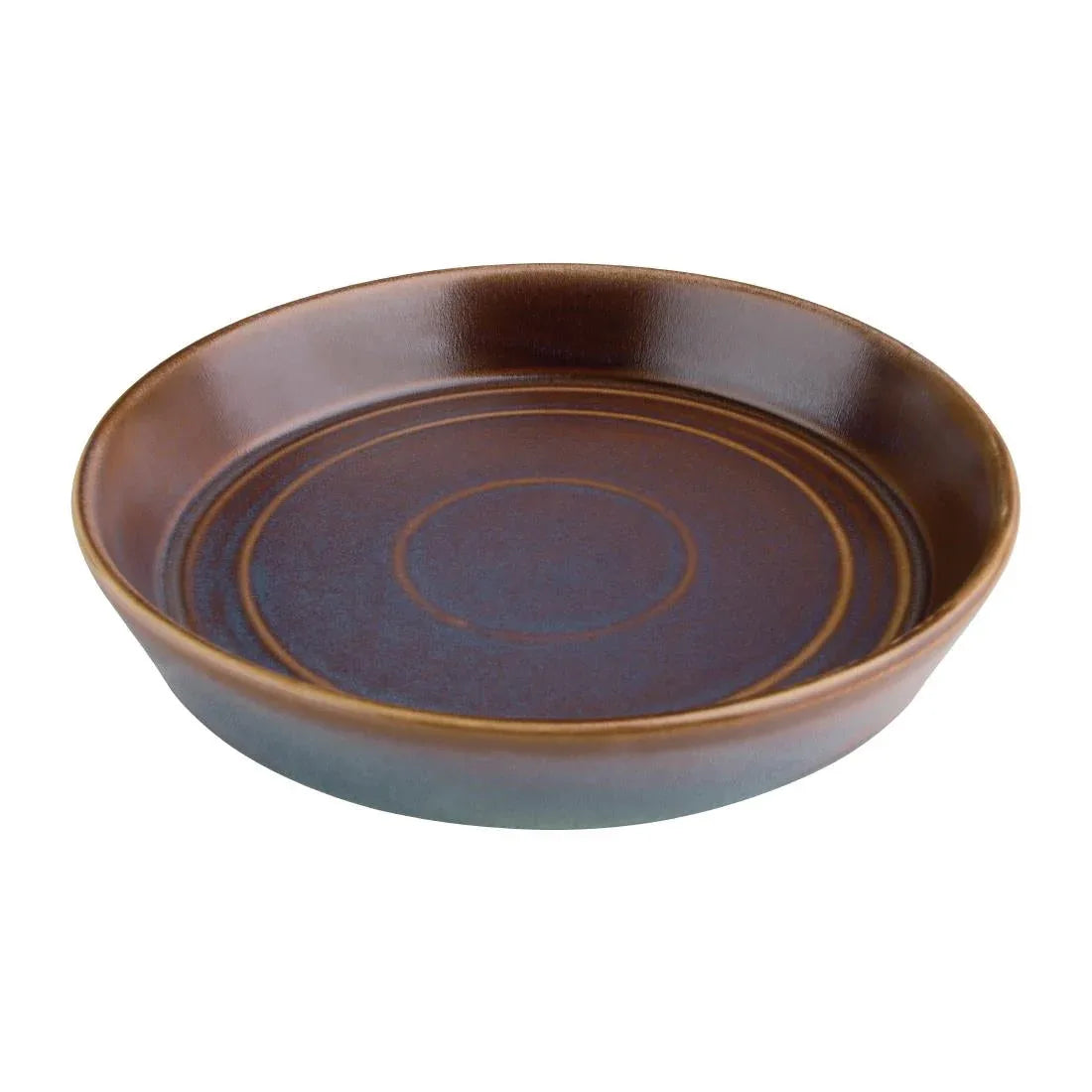 FD913 Olympia Cavolo Iridescent Flat Round Bowls 220mm (Pack of 4) - JD Catering Equipment Solutions Ltd