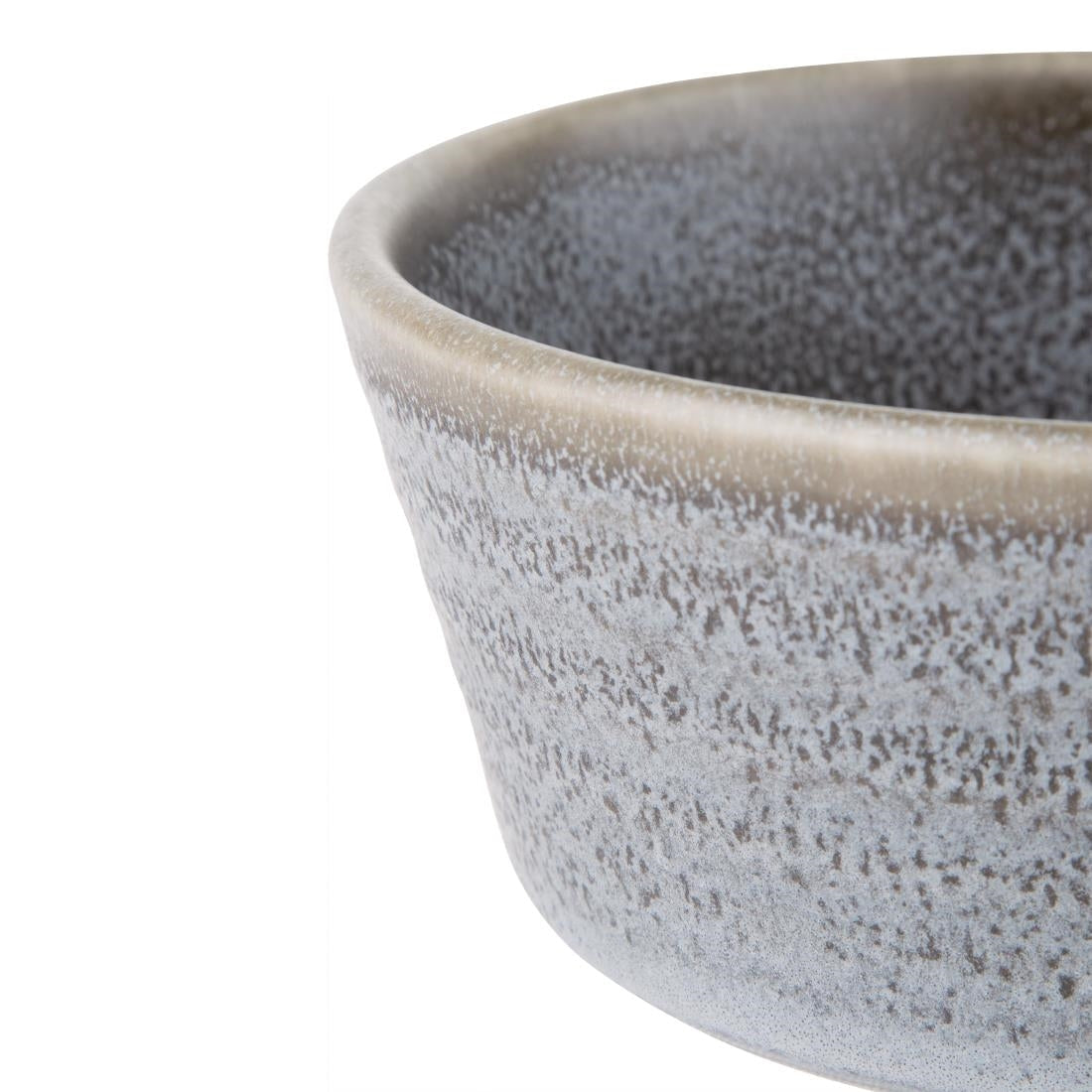 FD918 Olympia Cavolo Flat Round Bowls Charcoal Dusk 143mm (Pack of 6) JD Catering Equipment Solutions Ltd