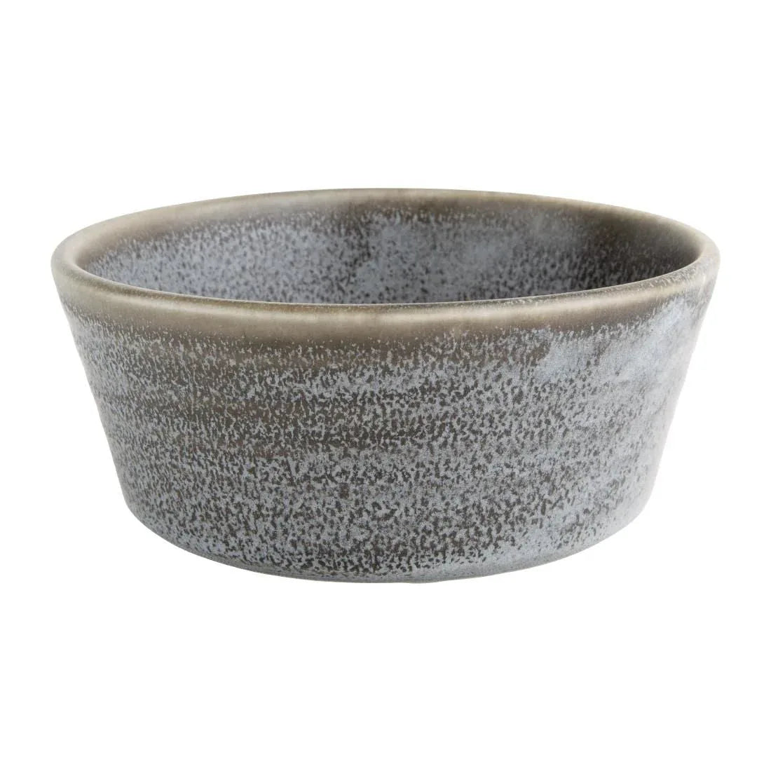 FD918 Olympia Cavolo Flat Round Bowls Charcoal Dusk 143mm (Pack of 6) - JD Catering Equipment Solutions Ltd
