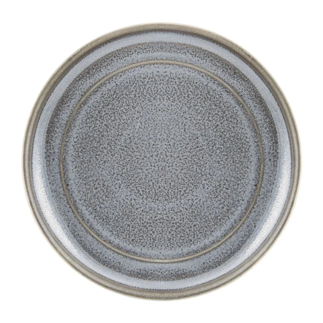 FD920 Olympia Cavolo Flat Round Plates Charcoal Dusk 180mm (Pack of 6) - JD Catering Equipment Solutions Ltd