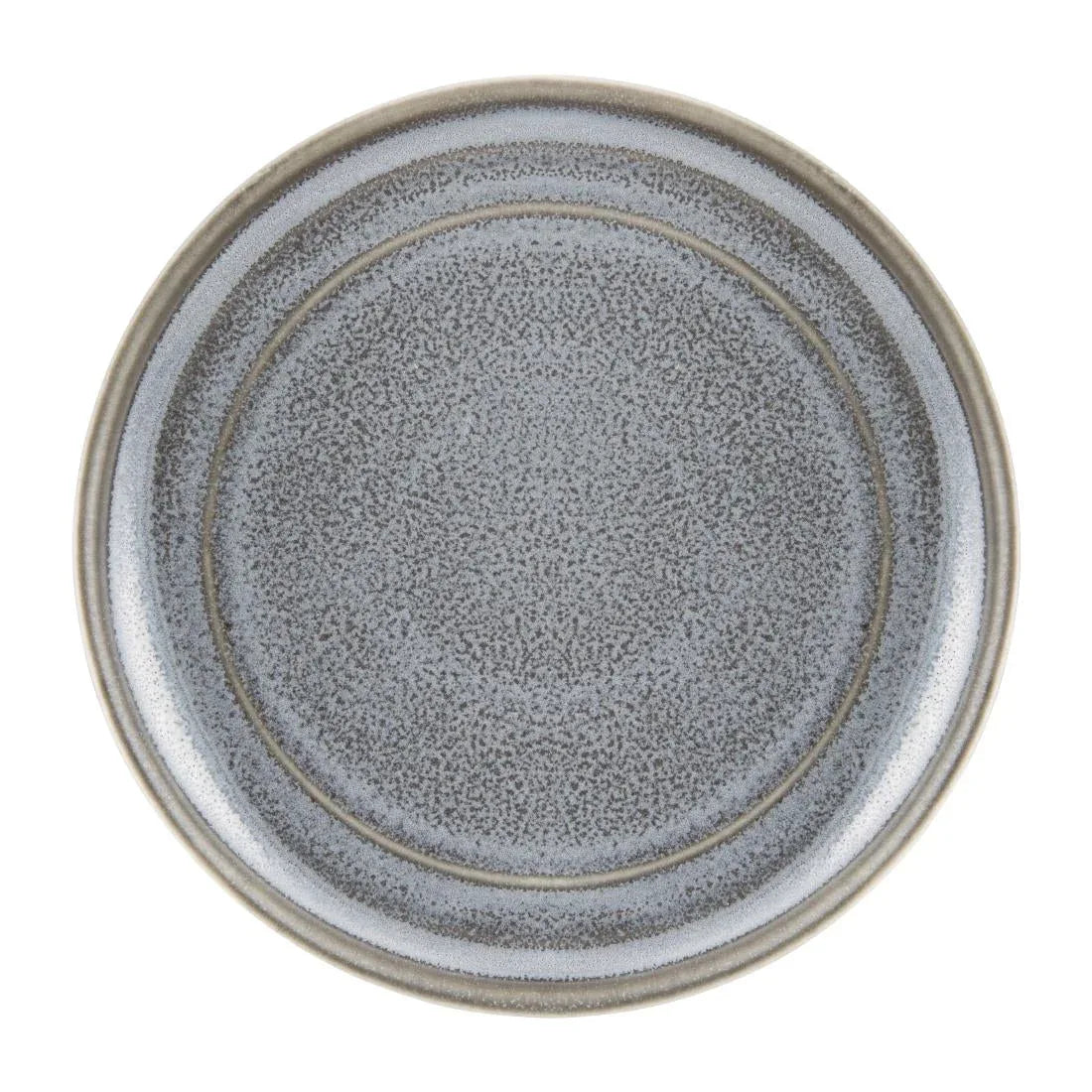 FD920 Olympia Cavolo Flat Round Plates Charcoal Dusk 180mm (Pack of 6) - JD Catering Equipment Solutions Ltd