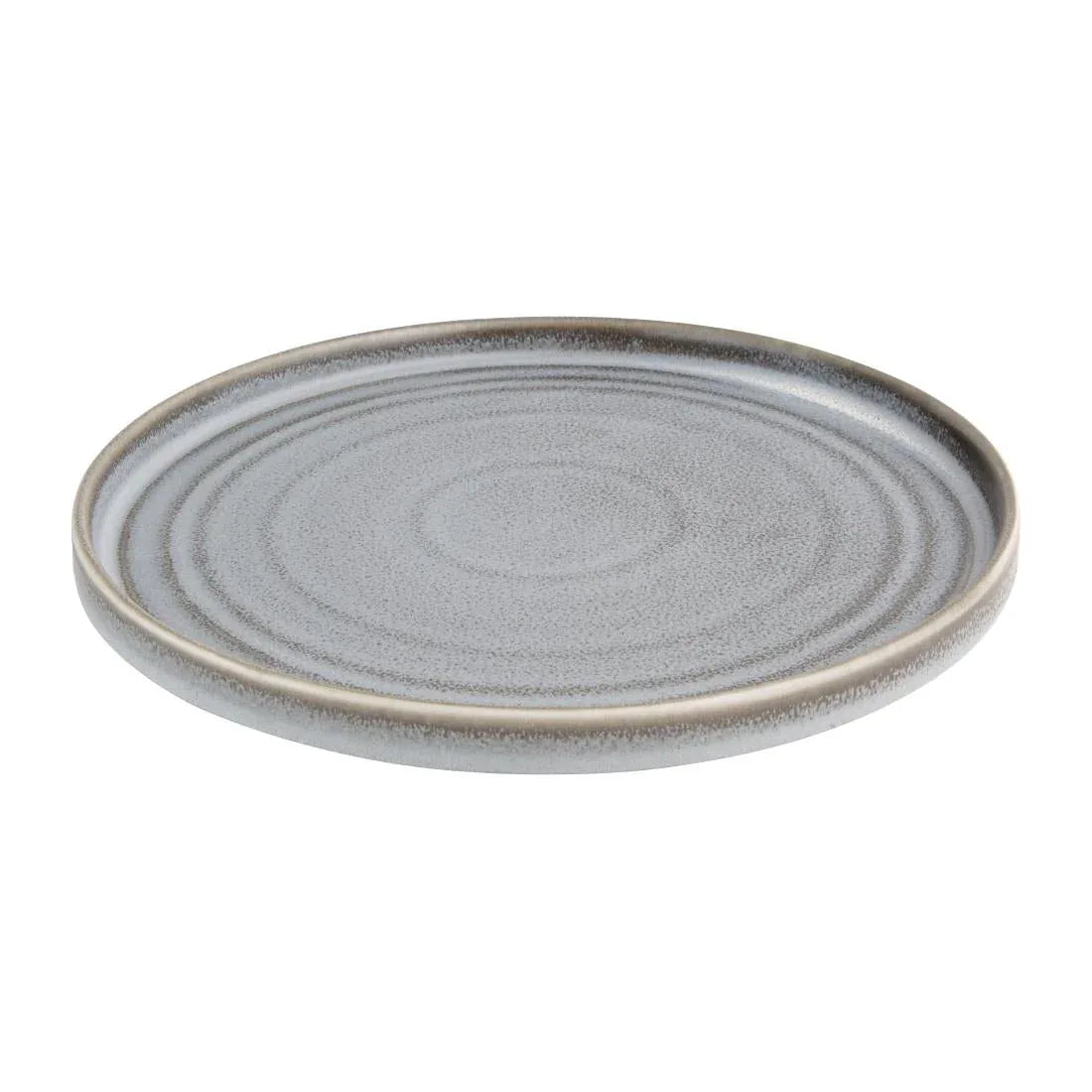 FD922 Olympia Cavolo Charcoal Dusk Flat Round Plates 270mm (Pack of 4) - JD Catering Equipment Solutions Ltd
