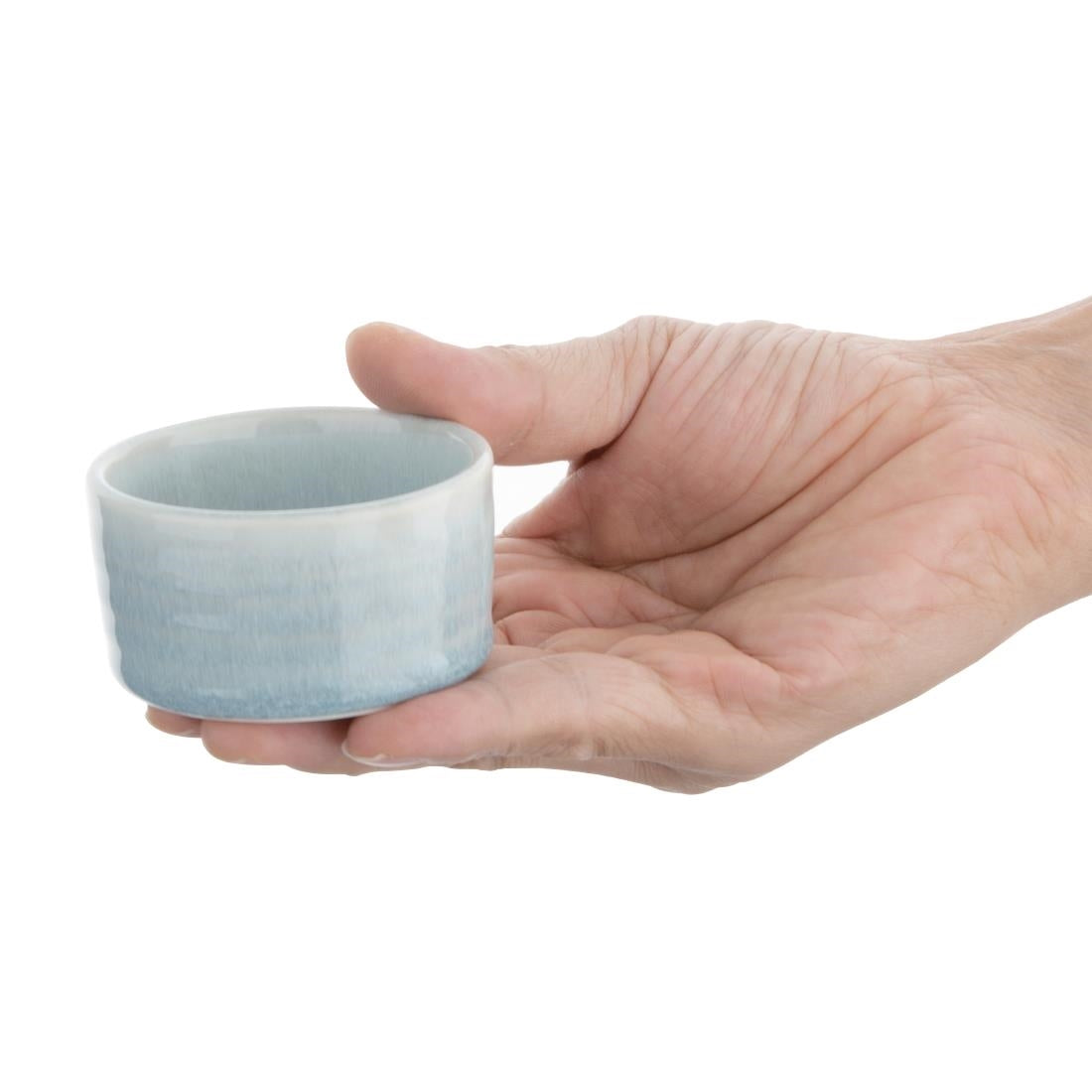 FD925 Olympia Cavolo Dipping Dishes Ice Blue 67mm (Pack of 12) JD Catering Equipment Solutions Ltd