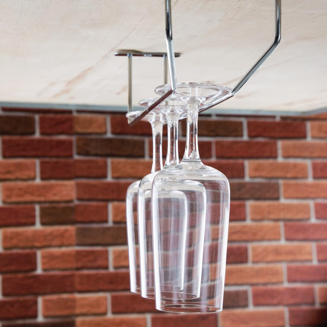 FD986 Olympia Wine Glass Rack Chrome 255mm JD Catering Equipment Solutions Ltd