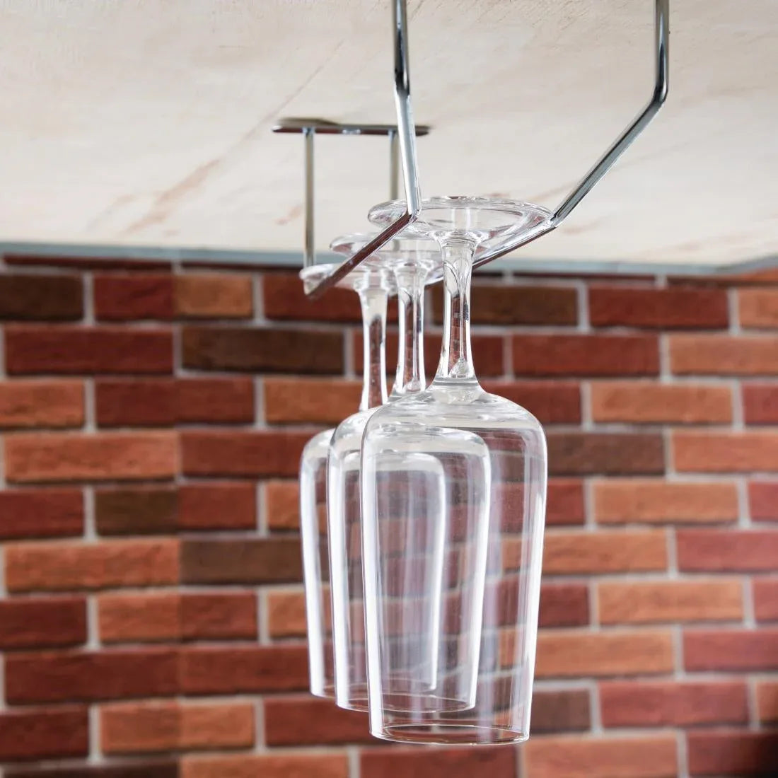 FD986 Olympia Wine Glass Rack Chrome 255mm - JD Catering Equipment Solutions Ltd