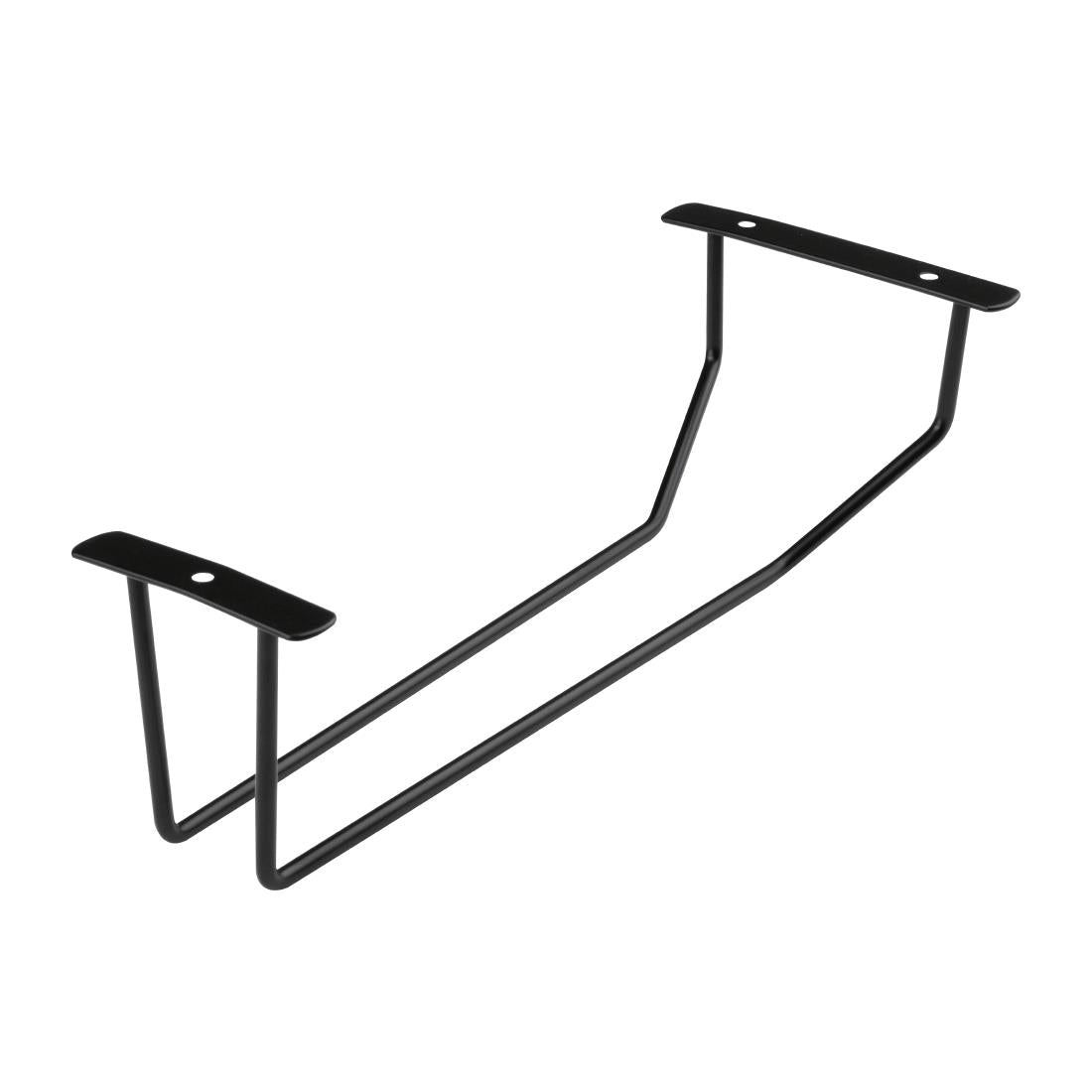 FD987 Olympia Wine Glass Rack Black 255mm JD Catering Equipment Solutions Ltd