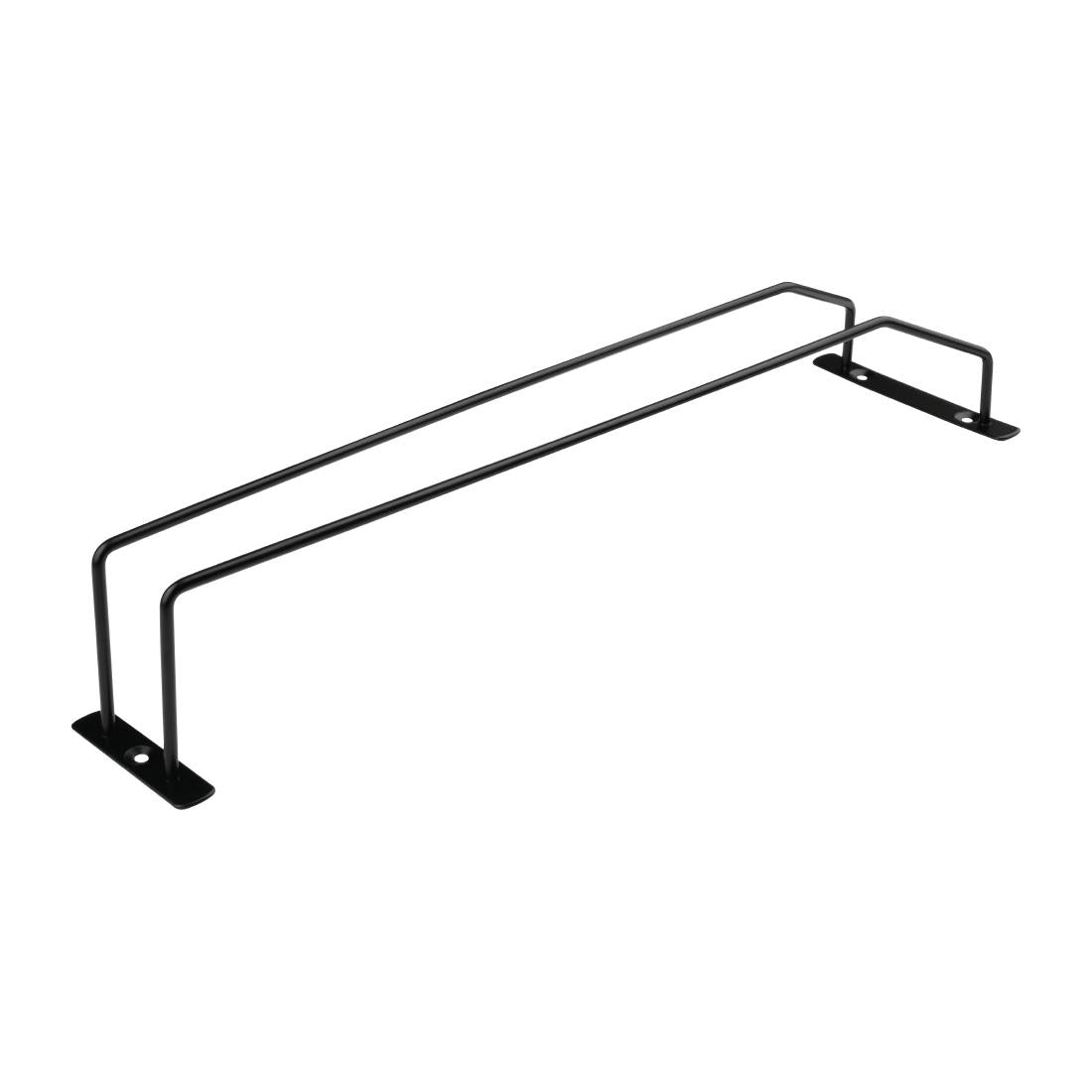 FD988 Olympia Wine Glass Rack Black 406mm JD Catering Equipment Solutions Ltd