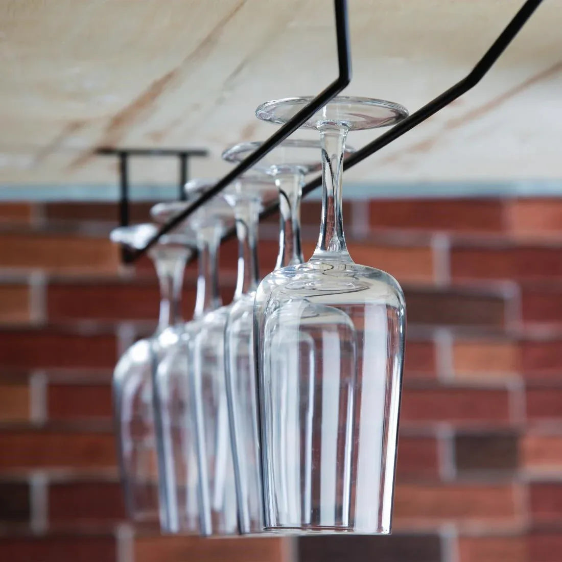 FD989 Olympia Wine Glass Rack Black 610mm - JD Catering Equipment Solutions Ltd