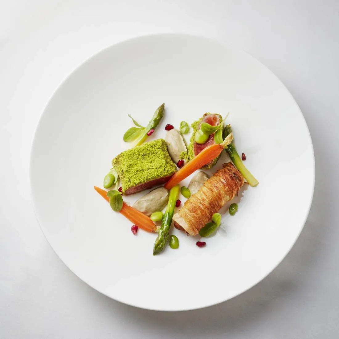 FE002 Royal Crown Derby Whitehall Coupe Plate 300mm (Pack of 6) - JD Catering Equipment Solutions Ltd
