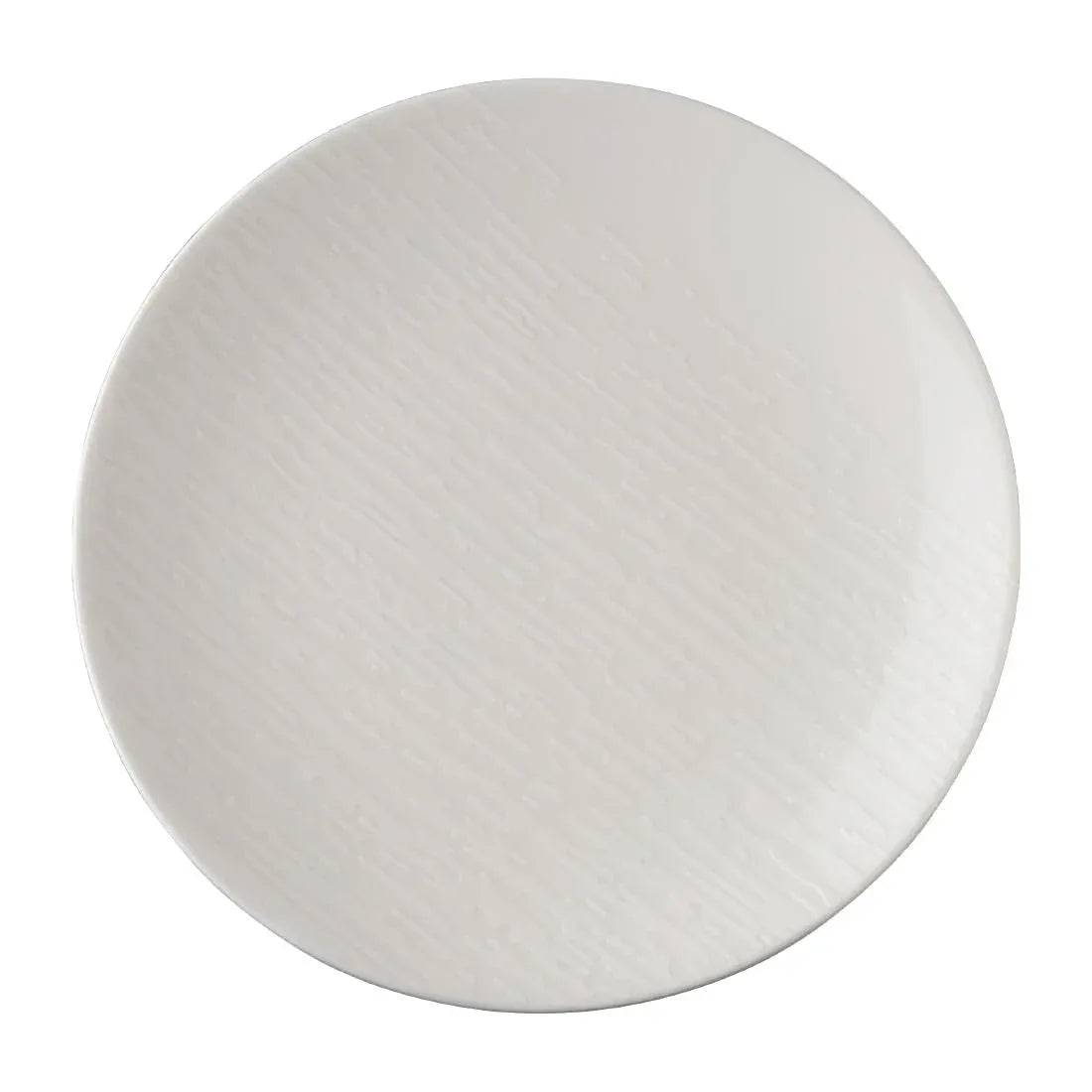 FE042 Royal Crown Derby Bark White Coupe Plate 165mm (Pack of 6) - JD Catering Equipment Solutions Ltd