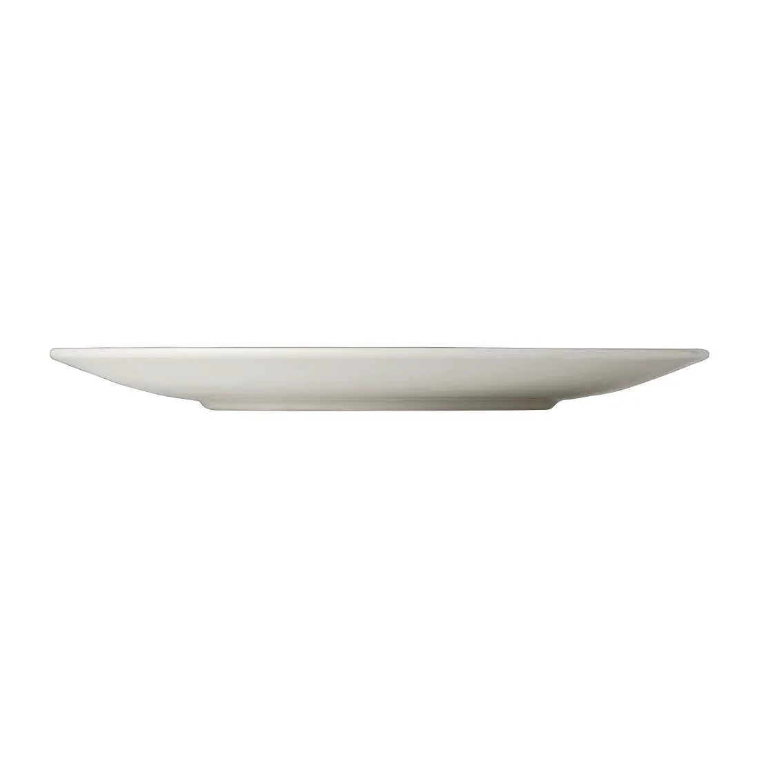 FE049 Royal Crown Derby Effervesce White Flat Rim Plate 156mm (Pack of 6) - JD Catering Equipment Solutions Ltd