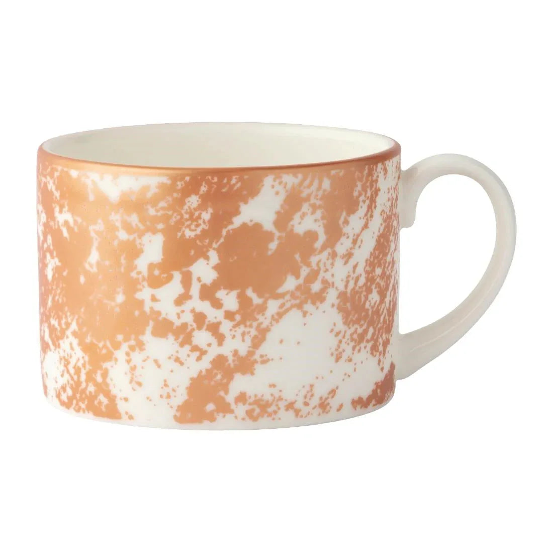 FE101 Royal Crown Derby Crushed Velvet Copper Charnwood Cup 220ml (Pack of 6) - JD Catering Equipment Solutions Ltd
