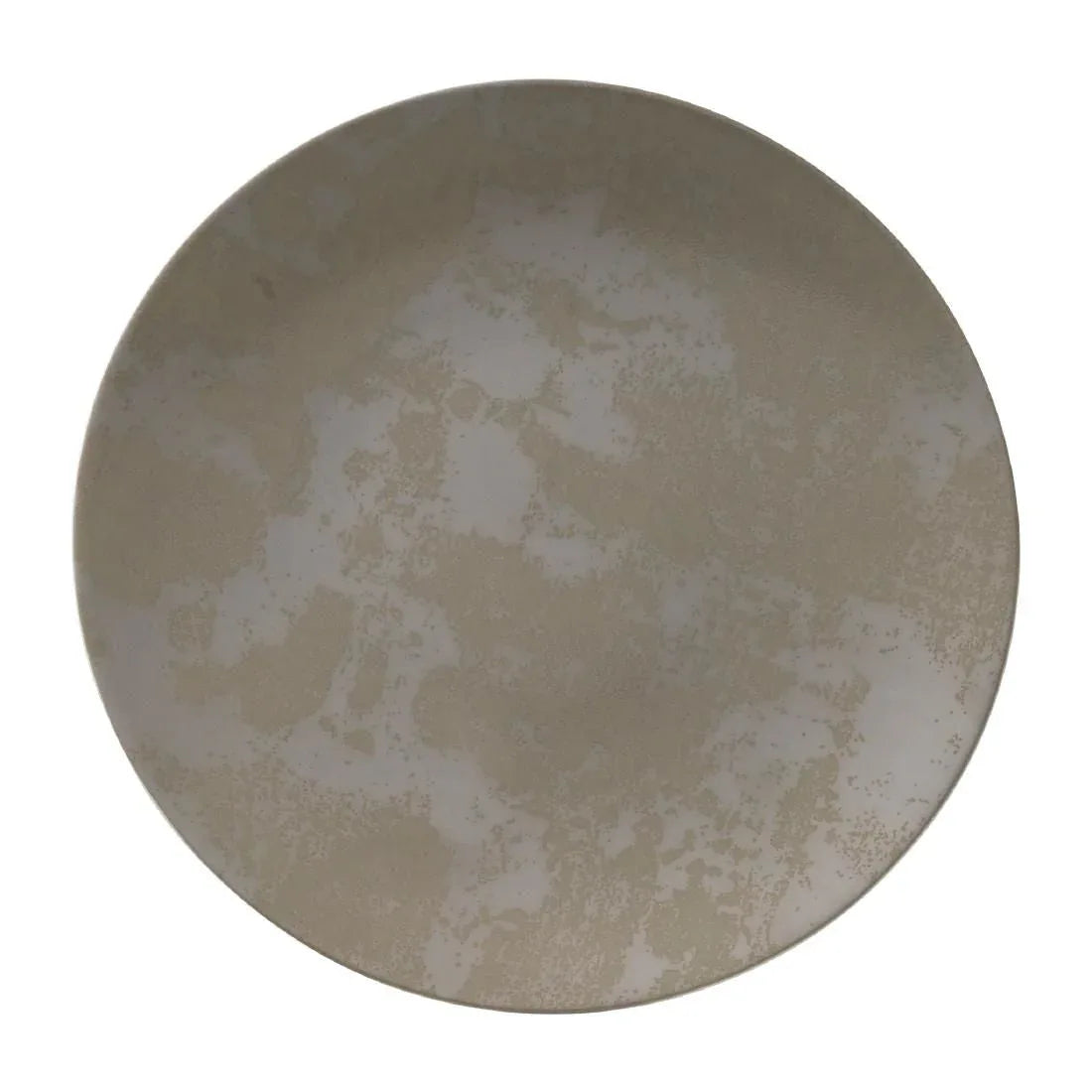 FE120 Royal Crown Derby Crushed Velvet Grey Coupe Plate 255mm (Pack of 6) - JD Catering Equipment Solutions Ltd