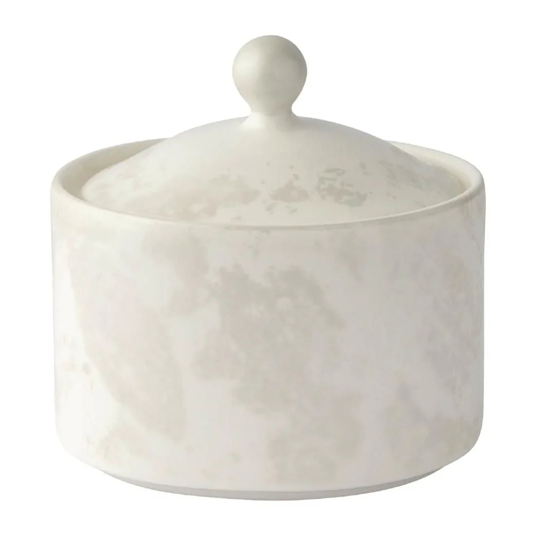 FE131 Royal Crown Derby Crushed Velvet Pearl Charnwood Sugar Pot (Pack of 6) - JD Catering Equipment Solutions Ltd