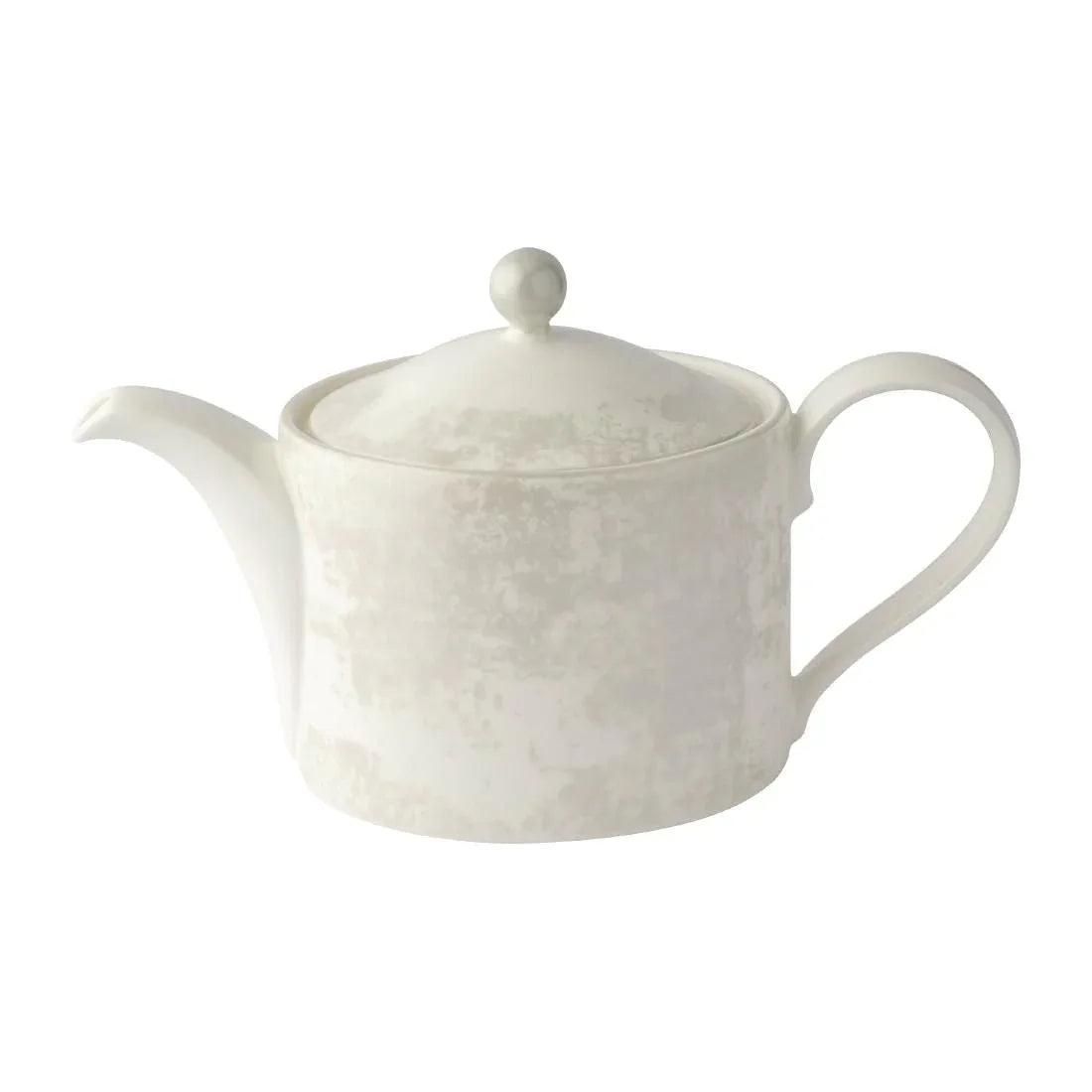 FE132 Royal Crown Derby Crushed Velvet Pearl Charnwood Tea Pot S S (Pack of 1) - JD Catering Equipment Solutions Ltd