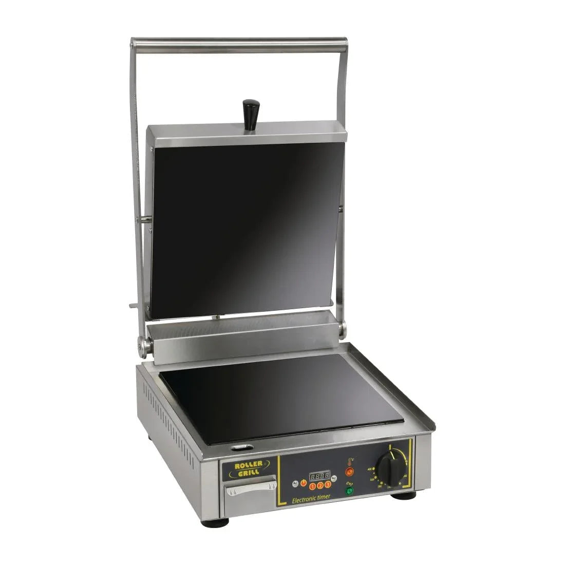 FE146 Roller Grill Premium VC FT Single Ribbed Contact Grill - JD Catering Equipment Solutions Ltd