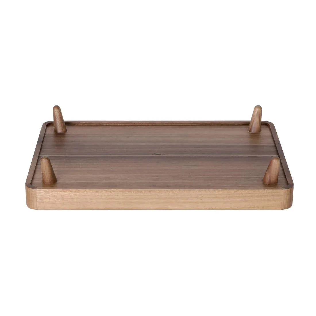 FE151 Olympia Acacia Standing Tray 1/1GN - JD Catering Equipment Solutions Ltd