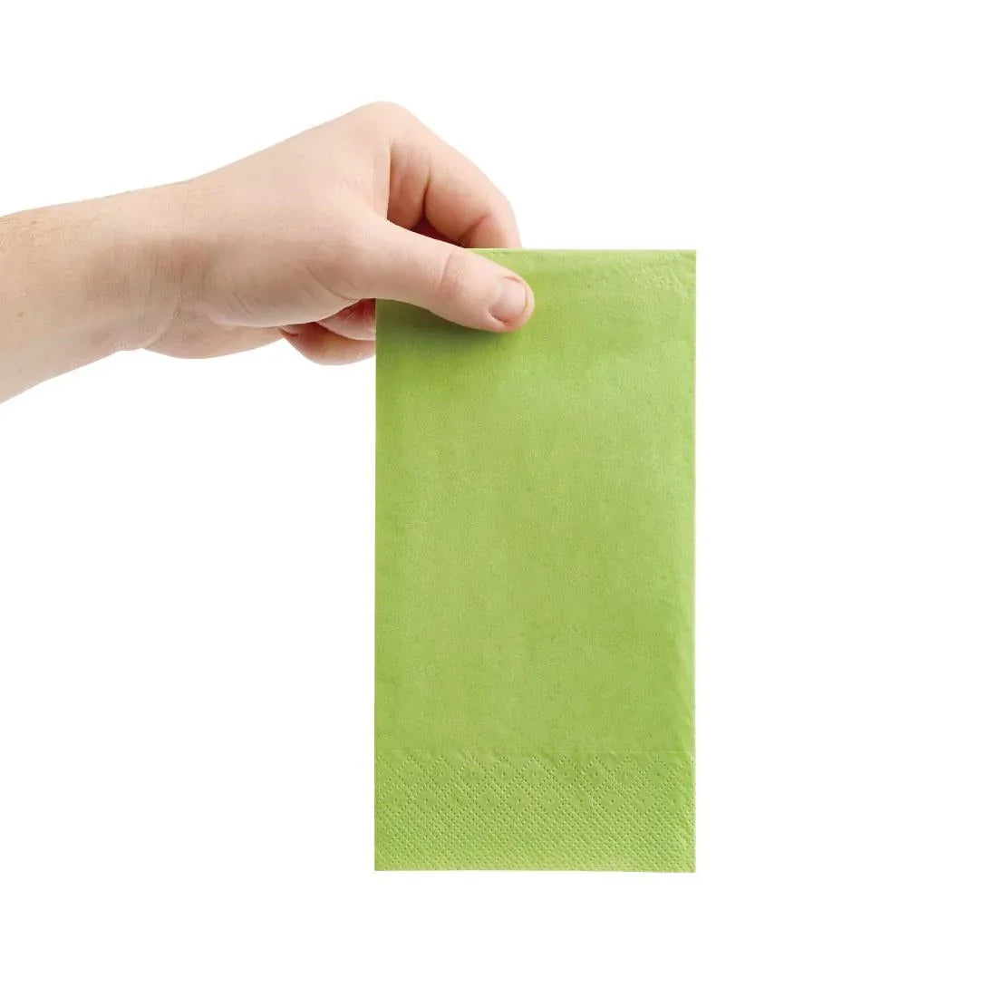 FE228 Fiesta Lunch Napkins Kiwi 330mm (Pack of 2000) - JD Catering Equipment Solutions Ltd