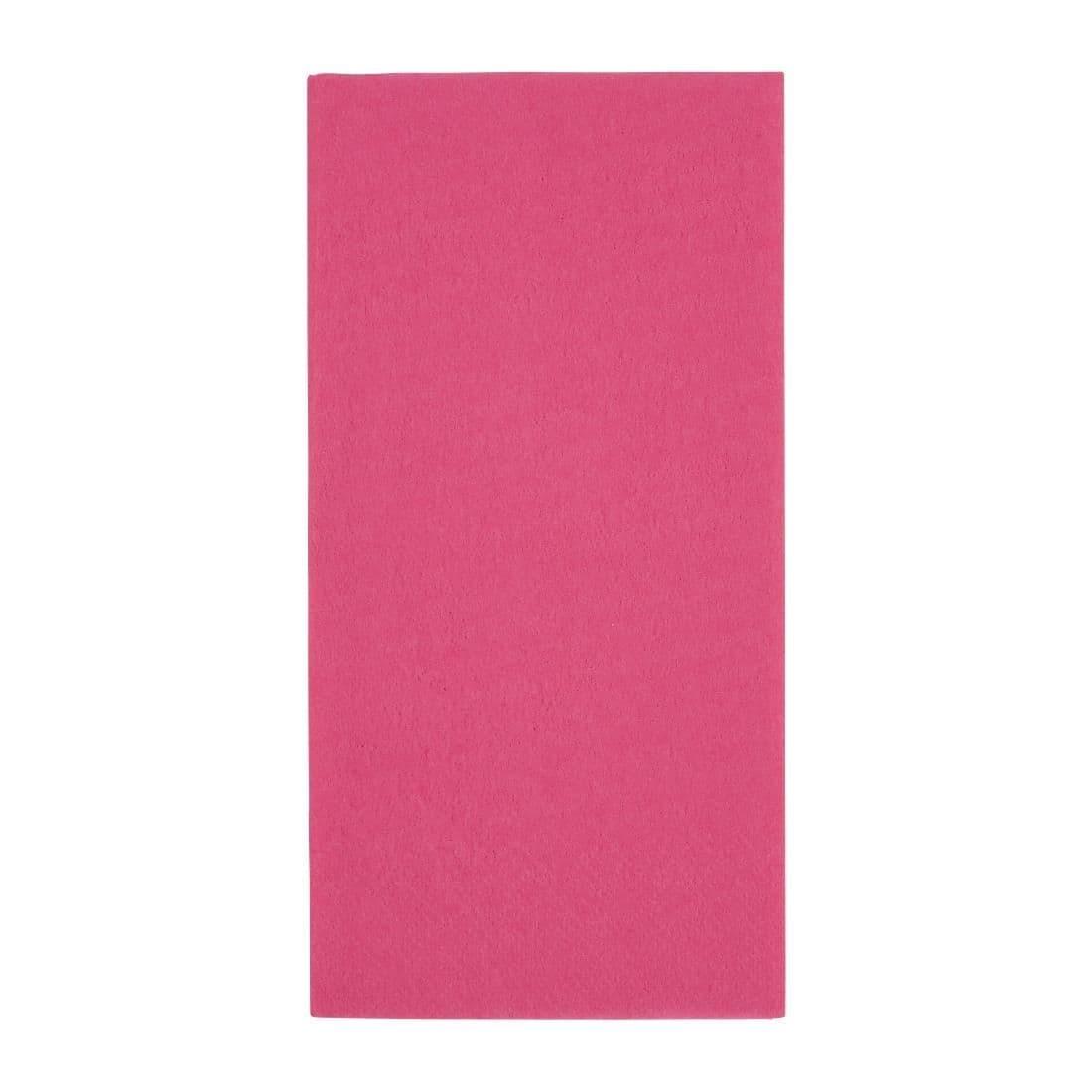 FE230 Fiesta Lunch Napkins Deep Pink 330mm (Pack of 2000) - JD Catering Equipment Solutions Ltd
