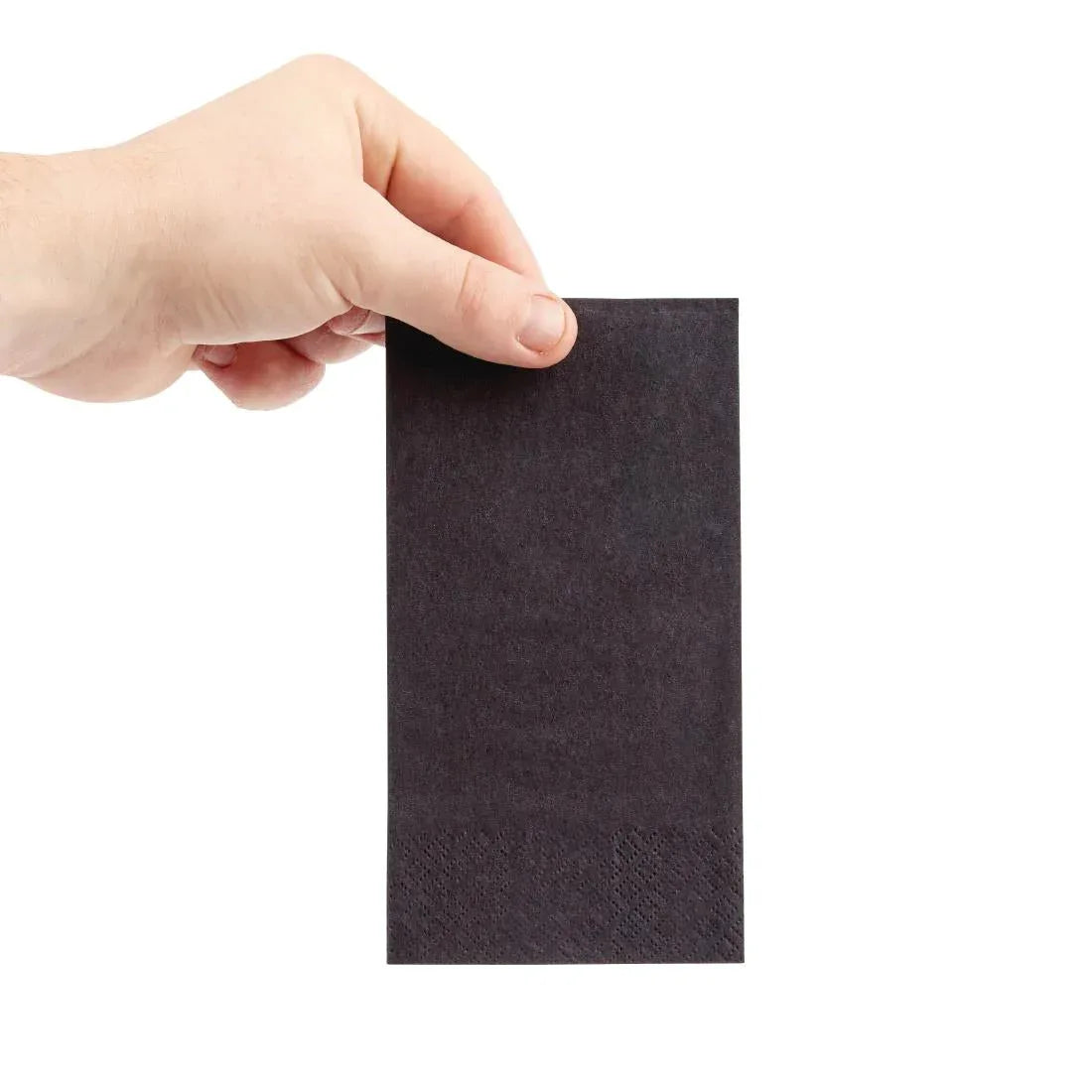 FE233 Fiesta Lunch Napkins Black 330mm (Pack of 2000) - JD Catering Equipment Solutions Ltd