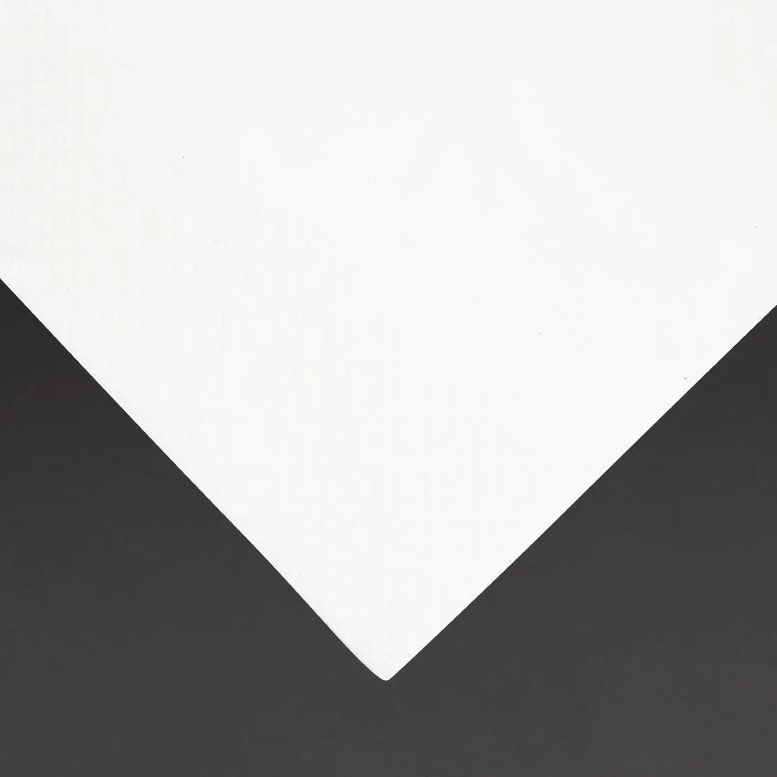 FE258 Fiesta Recyclable Dinner Napkin White 40x40cm 3ply 1/8 Fold (Pack of 1000) - JD Catering Equipment Solutions Ltd