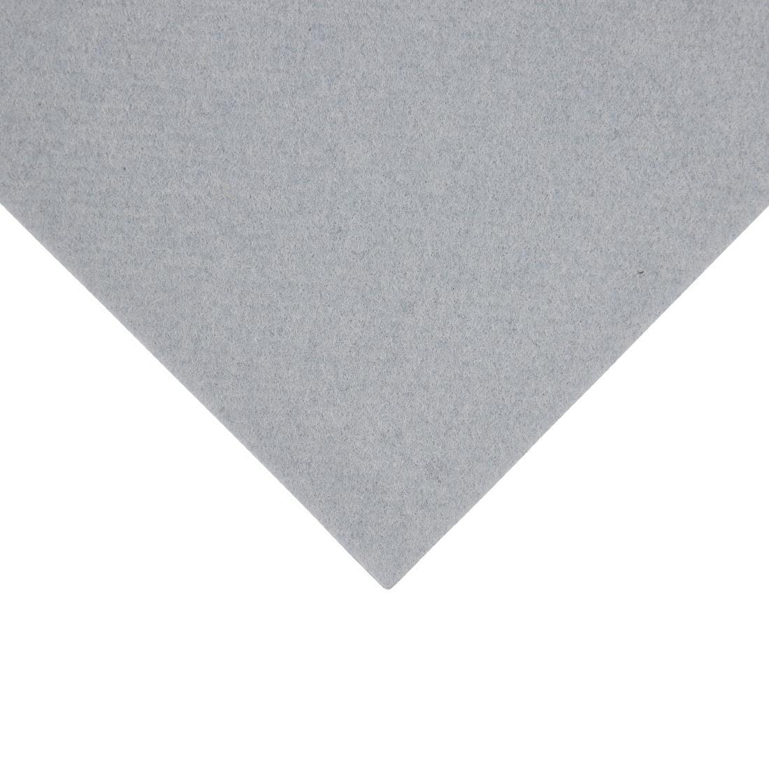 FE274 Fiesta Recyclable Premium Tablin Dinner Napkin Grey 40x40cm Airlaid 1/8 Fold (Pack of 500) - JD Catering Equipment Solutions Ltd