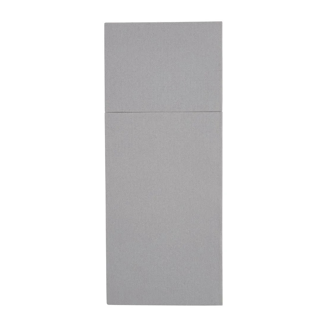 FE279 Fiesta Recyclable Premium Tablin Dinner Napkin Grey 48x40cm Airlaid Pocket Fold (Pk 400) - JD Catering Equipment Solutions Ltd