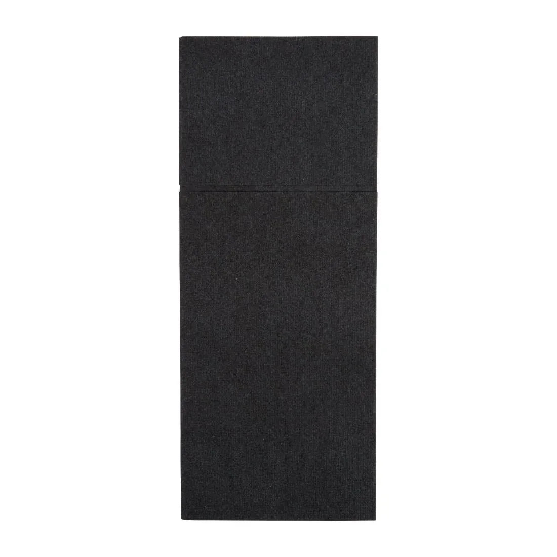 FE280 Fiesta Recyclable Premium Tablin Dinner Napkin Black 48x40cm Airlaid Pocket Fold (Pk 400) - JD Catering Equipment Solutions Ltd