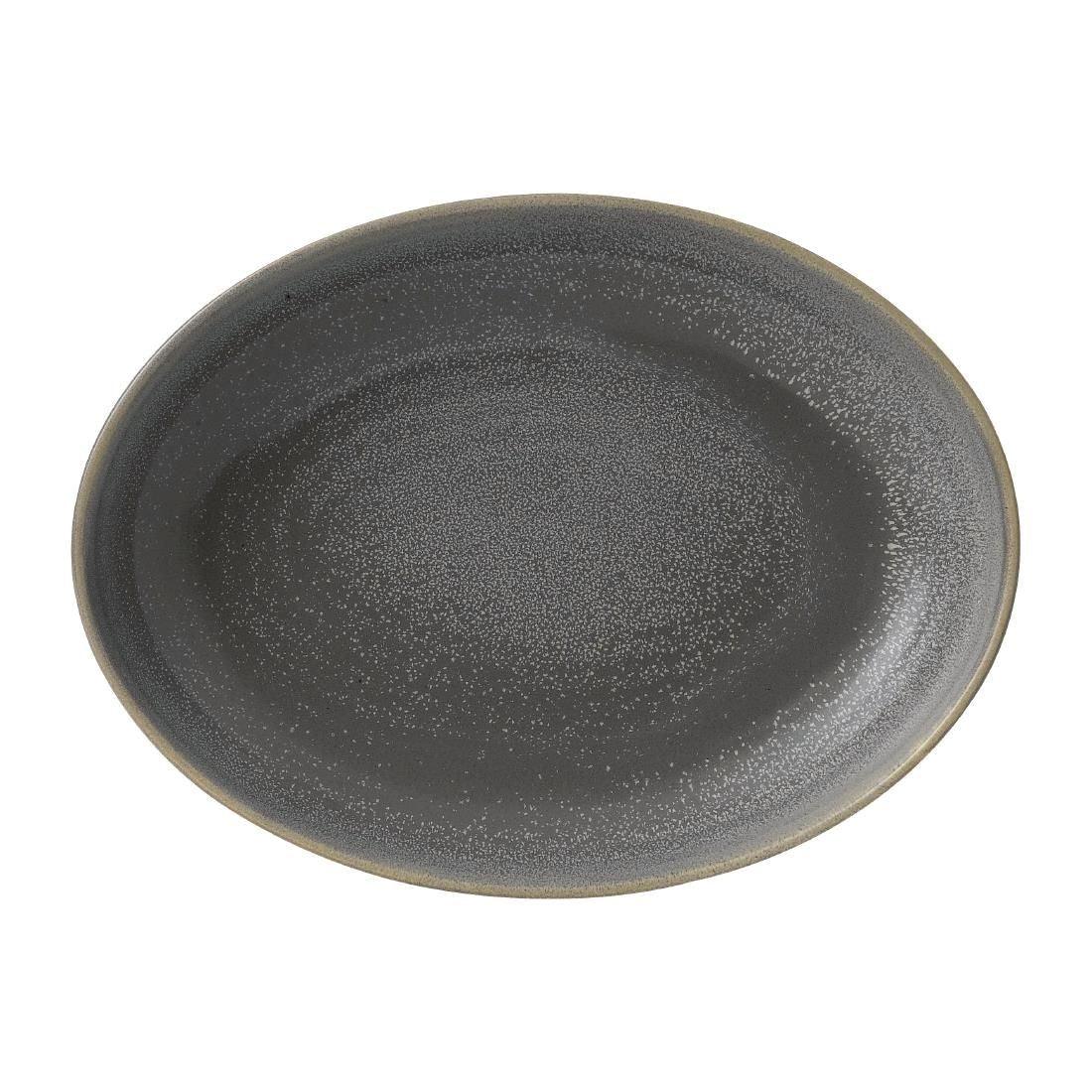 FE301 Dudson Evo Granite Deep Oval Bowl 267 x 196mm (Pack of 6) - JD Catering Equipment Solutions Ltd