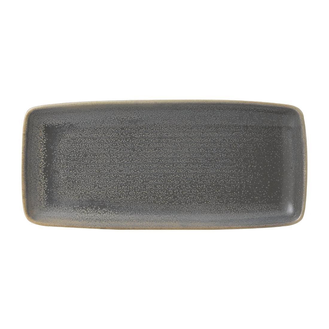 FE313 Dudson Evo Granite Rectangular Tray 270 x 124mm (Pack of 6) - JD Catering Equipment Solutions Ltd
