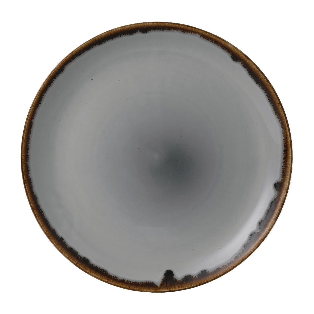 FE358 Dudson Harvest Grey Coupe Plate 286mm (Pack of 12) JD Catering Equipment Solutions Ltd