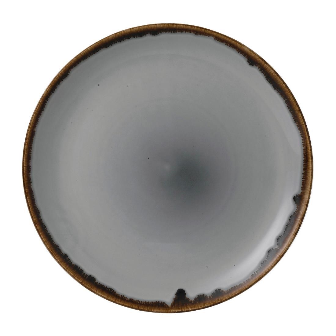 FE358 Dudson Harvest Grey Coupe Plate 286mm (Pack of 12) JD Catering Equipment Solutions Ltd